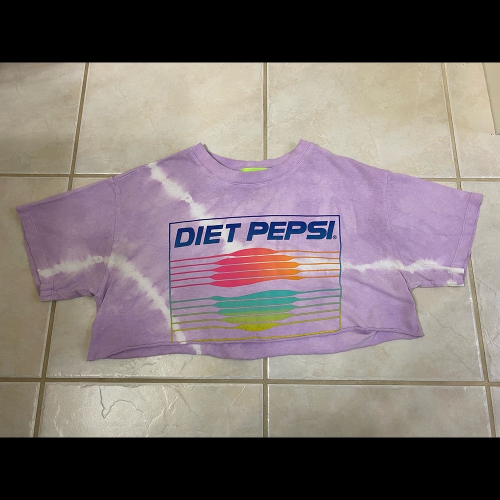 Diet Pepsi Cropped Tee